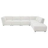 Sunny 6-piece Upholstered Modular Sectional Sofa Natural - 551621-SET