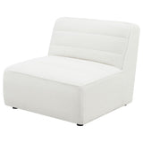 Sunny Upholstered Armless Chair Natural - 551621