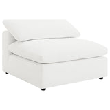 Raleigh 5-piece Boucle Upholstered Modular Sectional Ivory - 551751-SETB