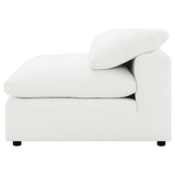Raleigh 5-piece Boucle Upholstered Modular Sectional Ivory - 551751-SETB