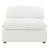 Raleigh Boucle Upholstered Armless Chair Ivory - 551751