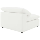 Raleigh Boucle Upholstered Armless Chair Ivory - 551751