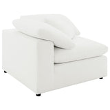 Raleigh Boucle Upholstered Corner Chair Ivory - 551752