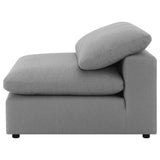 Raleigh 5-piece Boucle Upholstered Modular Sectional Grey - 551754-SETB