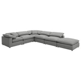 Raleigh 6-piece Boucle Upholstered Modular Sectional Grey - 551754-SET
