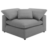 Raleigh 6-piece Boucle Upholstered Modular Sectional Grey - 551754-SET