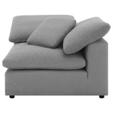Raleigh Boucle Upholstered Corner Chair Grey - 551755