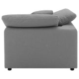 Raleigh Boucle Upholstered Corner Chair Grey - 551755