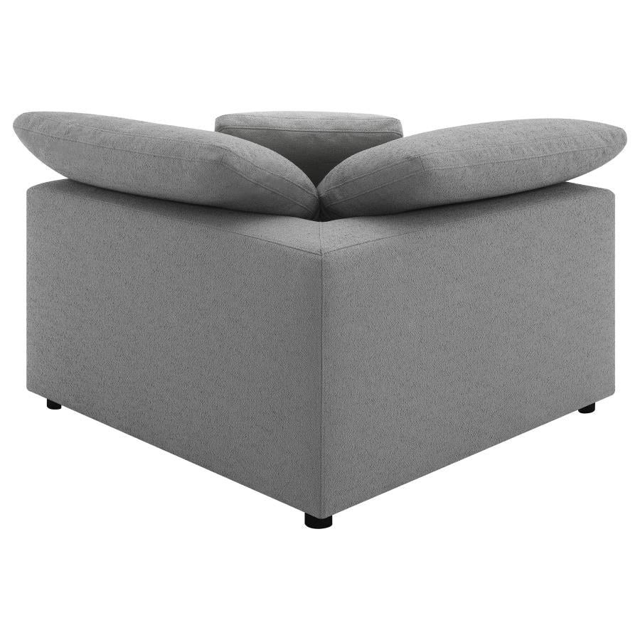 Raleigh Boucle Upholstered Corner Chair Grey - 551755
