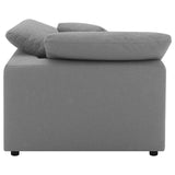 Raleigh Boucle Upholstered Corner Chair Grey - 551755