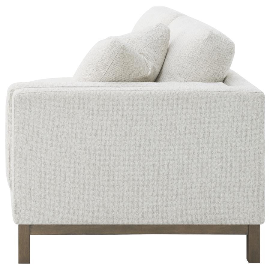 Geneva Boucle Upholstered Sectional Chaise Sofa Sand - 551777