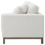 Geneva Boucle Upholstered Sectional Chaise Sofa Sand - 551777