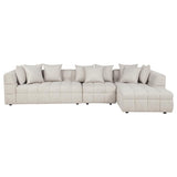 Amara 3-Piece Upholstered Sectional Sofa - 551911-SETA