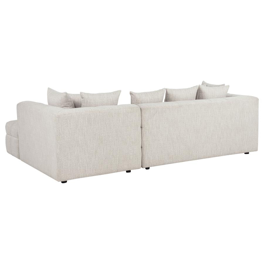 Amara 2-Piece Upholstered Sectional Sofa - 551911-SETB