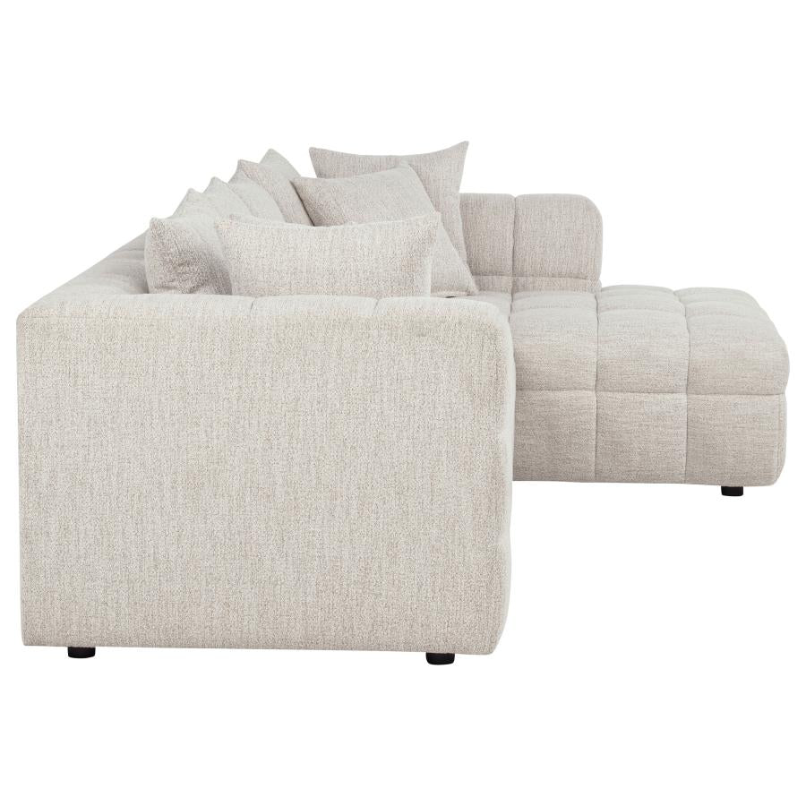 Amara 2-Piece Upholstered Sectional Sofa - 551911-SETB