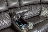 Samperstone 3-Piece Power Reclining Sectional Loveseat - 55203S3