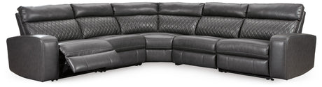 Samperstone 5-Piece Power Reclining Sectional - 55203S1