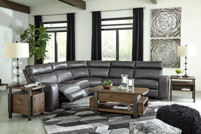Samperstone 5-Piece Power Reclining Sectional - 55203S1