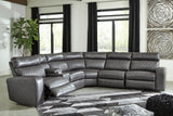 Samperstone 6-Piece Power Reclining Sectional - 55203S2