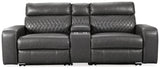 Samperstone 3-Piece Power Reclining Sectional Loveseat - 55203S3