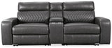 Samperstone 3-Piece Power Reclining Sectional Loveseat - 55203S3