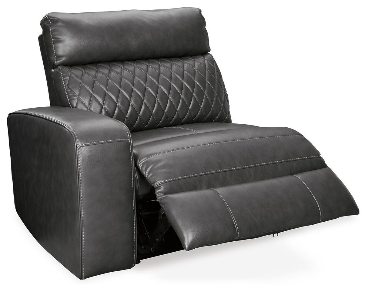 Samperstone 2-Piece Power Reclining Sectional Loveseat - 55203S5