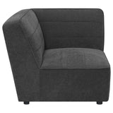 Sunny Upholstered Corner Chair Dark Charcoal - 552082