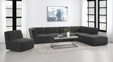 Sunny Square Upholstered Ottoman Dark Charcoal - 552083