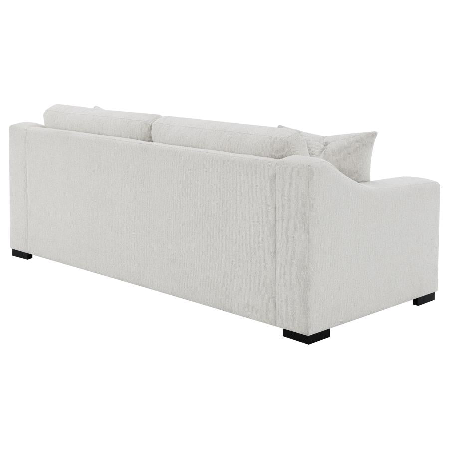 Ashlyn 2-piece Upholstered Track Arm Sofa Set Sand - 552091-S2