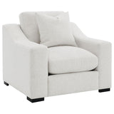 Ashlyn 3-piece Upholstered Track Arm Sofa Set Sand - 552091-S3