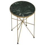 Sidney - Round Side Table - Green