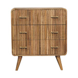 T Bar Ridged Chest - Brown