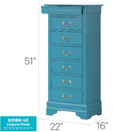 Traditional Style Lingerie Storage Chest