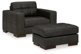 Luigi Oversized Chair and Ottoman - 56506U2