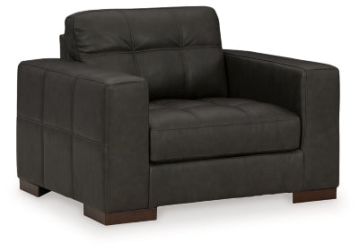 Luigi Oversized Chair and Ottoman - 56506U2