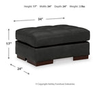 Luigi Oversized Chair and Ottoman - 56506U2