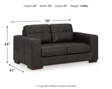 Luigi Sofa, Loveseat, Oversized Chair and Ottoman - 56506U3