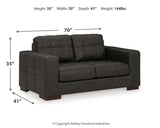 Luigi Sofa, Loveseat, Oversized Chair and Ottoman - 56506U3