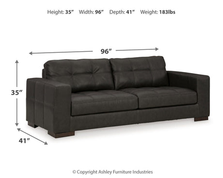 Luigi Sofa, Loveseat, Oversized Chair and Ottoman - 56506U3