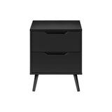 Modern Accent Table With Storage Drawers