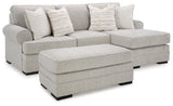 Eastonbridge Sofa Chaise and Ottoman - 56603U4