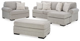 Eastonbridge Sofa Chaise, Oversized Chair, and Ottoman - 56603U1