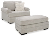 Eastonbridge Sofa Chaise, Oversized Chair, and Ottoman - 56603U1