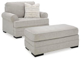 Eastonbridge Oversized Chair and Ottoman - 56603U2
