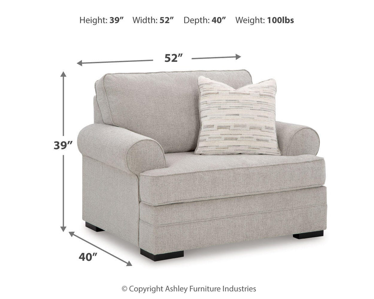 Eastonbridge Oversized Chair and Ottoman - 56603U2