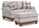 Clearbrooke Loveseat and Ottoman - PC56803U1
