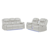 Challenger - LED Power Recliner Set
