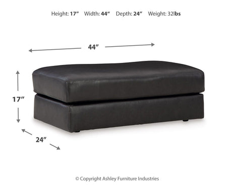 Amiata Oversized Chair and Ottoman - 57405U3