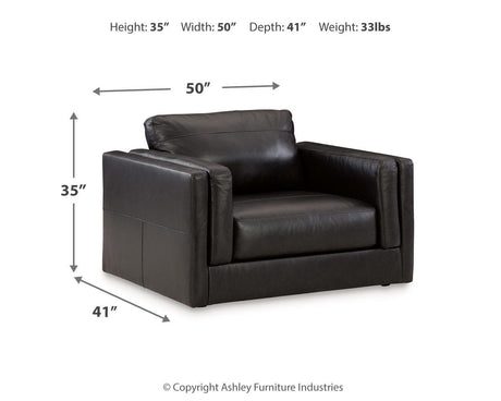 Amiata Sofa, Loveseat, Oversized Chair and Ottoman - 57405U4