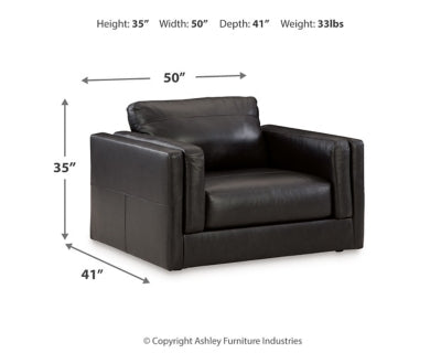 Amiata Sofa, Loveseat, Oversized Chair and Ottoman - 57405U4